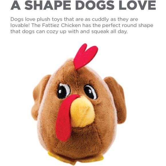 Dog Toys Chicken Plush Squeaky, XS Size Thanksgiving Theme - Picture 2 of 6